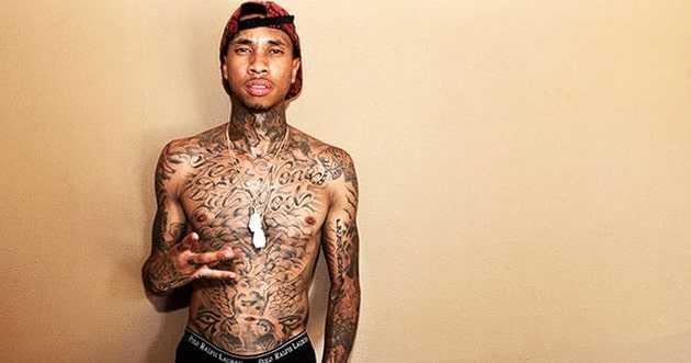 Sexy body of Tyga