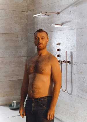 Sam Smith gets motivated by taking a bath